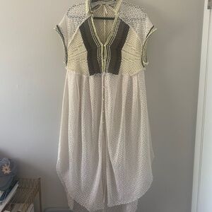 New  fp crochet duster